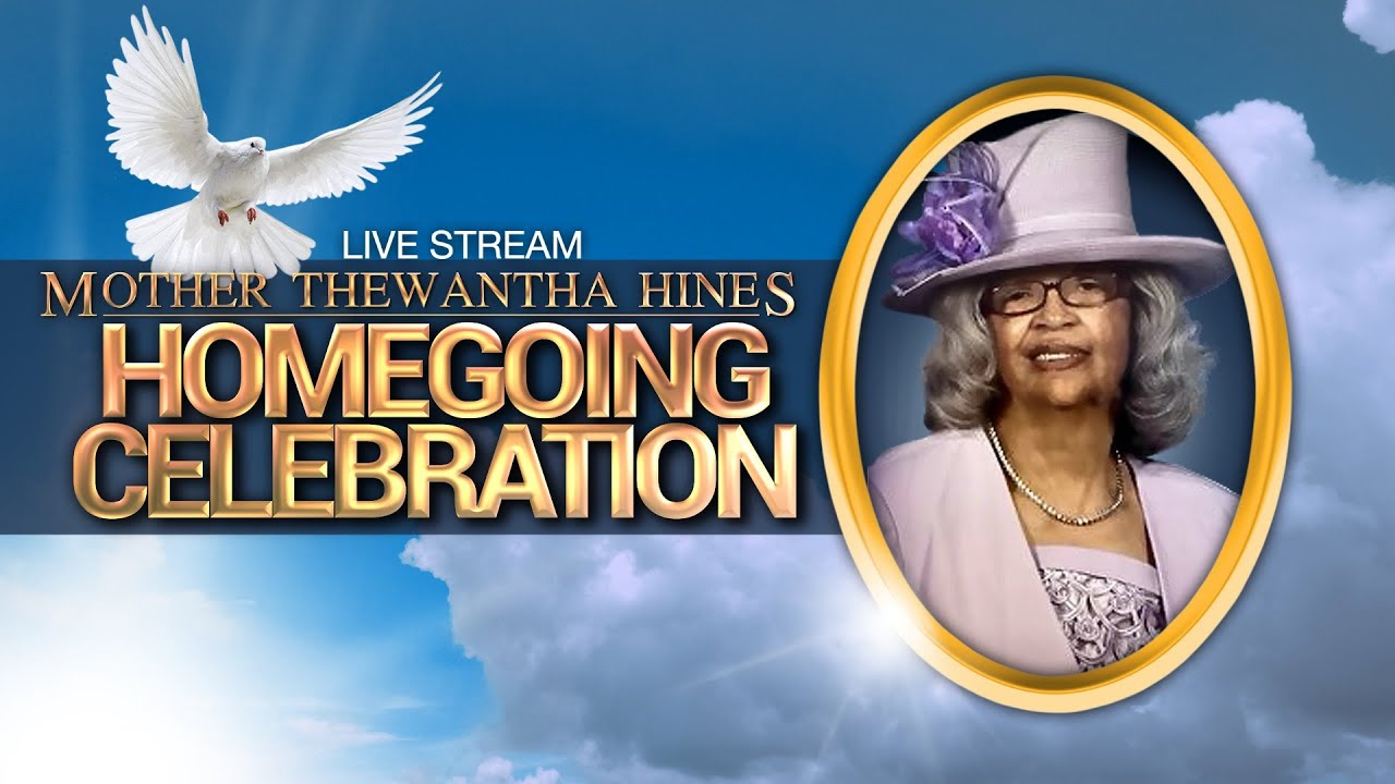 Homegoing Celebration For Mother Hines - YouTube