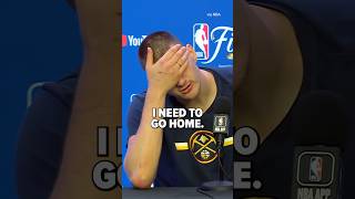 Jokic didn’t seem to care about winning the Finals 🤣 #nba #nbafinals #nuggets #jokic