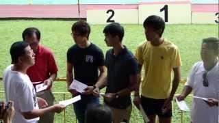 2012 Record Breaking Incentive Ceremony - 4x400m Men Junior