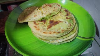 দেখেনিন মটরশুঁটির পরোটা কিভাবে বানাবেন | Motorshuti Parotha Recipe | Manjushree's Rannaghor