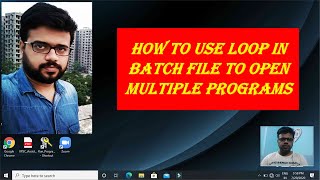 How to use Loop in Batch File to Open Multiple Programs|Batch File|Loop|Multiple Programs|Creativity
