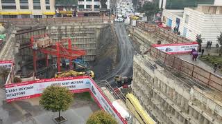 GEBZE KENT MEYDANI METRO İNŞAATI