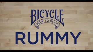 How to play Rummy - Bicycle Playing Cards - Card Game Tutorial & Rules