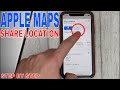 ✅ How To Share Location On Apple Maps 🔴