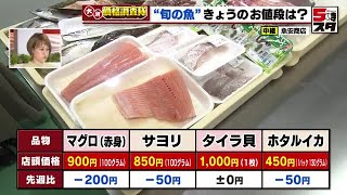 旬の魚　きょうのお値段は？【価格調査】（2022年4月28日）