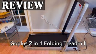 Goplus 2 in 1 Folding Treadmill - Review 2023