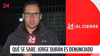 Qué se sabe: diputado Jorge Durán (RN) es acusado de delitos sexuales | 24 Horas TVN Chile