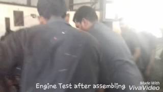 Engine testing @ KSRTC pappanamcode Central Workshop