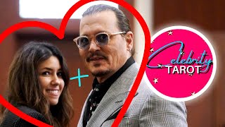 CELEBRITY tarot card readings for JOHNNY DEPP tarot readings w/ Camille Vasquez  was anything there?