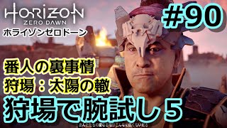 【ホライゾンZD #90】太陽の轍の狩場で腕試し、受注【Horizon Zero Dawn／ノーマル／字幕プレイ動画】