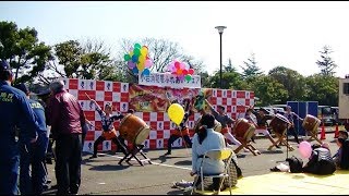 【小岩消防署ふれあいフェア2018】開会式「火災予防パレード 江戸川鹿太鼓演奏」（東京消防庁）