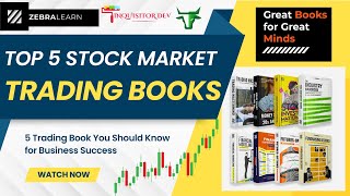 Top 5 Trading Books for Stock market | Zebra Learn Books | Stock Market