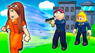 POLICIAS vs LADRONES en ROBLOX con la ABUELA RITA!