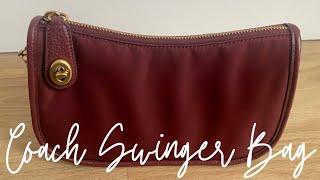 Coach Swinger Bag Unboxing \u0026 First Impressions