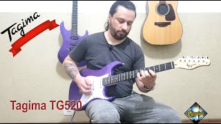 Review Moonlight - Guitarra Tagima TG520 TW Series * Escutem com o fone de ouvido *