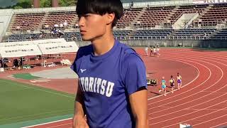 西日本インカレ  女子10000m決勝  飯島2位🥈