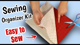 DIY Sewing Travel Kit | Foldable sewing organizer  /sewing kit | showofcrafts