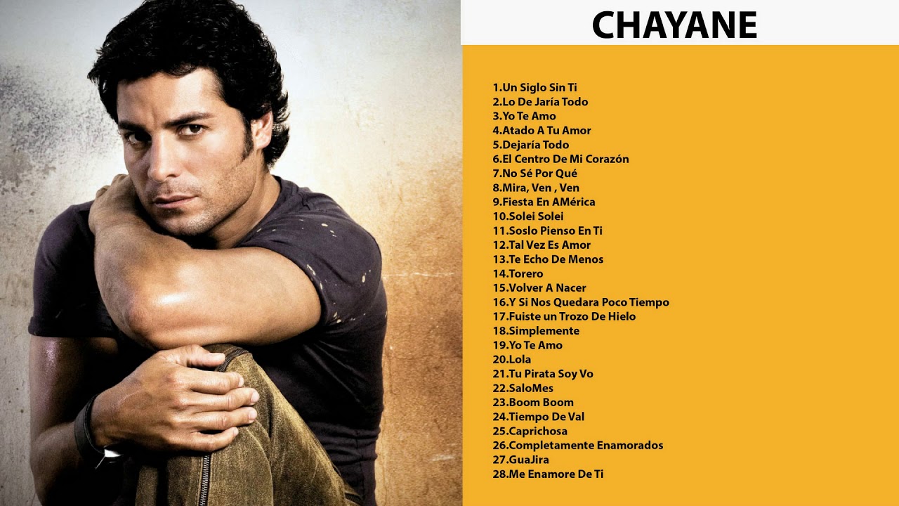 Chayanne Romanticas Viejitas - Chayanne Exitos Mix - YouTube