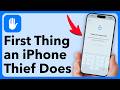 This Is The First Thing An iPhone Thief Does (Block It Now!)