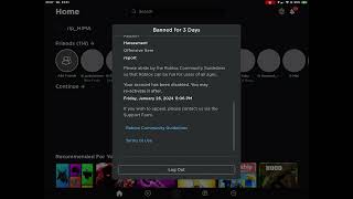 roblox banned me for nothing /i want to get unbanned for false ban / #roblox
