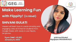 Make Learning Fun with Flippity || GEGDelhiNCR