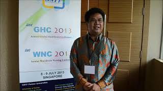 Prof. Bambang Parmanto at GHC Conference 2013 by GSTF Singapore