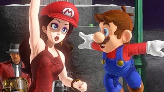 Super Mario Odyssey - All Endings + Secret Final Boss & 999 Moons Reward
