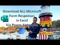 Automate Microsoft Forms to Excel with Power Automate—Download & Delete Responses Tutorial