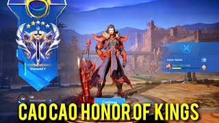 AKHIRNYA BISA MAIN CAO CAO DI RANK HONOR OF KINGS GLOBAL