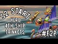 Sea of Conquest F2P Season 2 Trinkets and 4th Ship Setup Guide