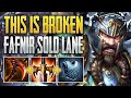 THIS IS MY BEST CHEESE YET! Fafnir Solo Gameplay (SMITE Conquest)