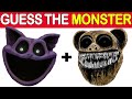 Guess The Monster By Emoji And Voice | Poppy Playtime Chapter 3 & Zoonomaly Horror Game| Catnap,Bear