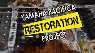 Burned Guitar Restoration (Yamaha Pacifica)