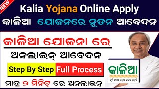 Kalia Yojana Online Apply 2024 !! Kalia Yojana Online Registration !! Kallia Yojana New Apply