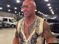 what did drew mclntyre tell the rock off air backstage at wwe raw on netflix