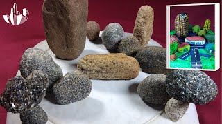 Amazing DIY Idea With Stones.diy city model | How to make model city with stone.