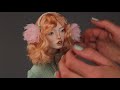 The making of Blooming Magnolia articulated porcelain art doll by Sofie Dolls