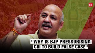 Delhi liquor probe: Manish Sisodia asks why PM Modi pressurising CBI to build 'false' case