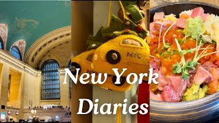 【 NYC vlog 】 海鮮が美味しい日本食店 |お土産選び | 子供の病院について