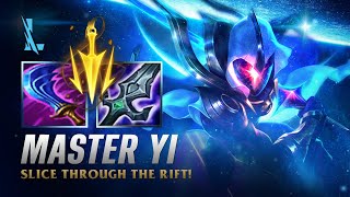 Wild Rift MASTER YI - Cosmic Blade Master Yi S14 Ranked Gameplay + Build