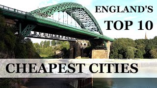 Top 10 Cheapest Cities to Live in England