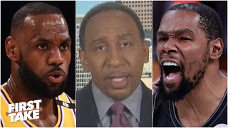 Stephen A. says Kevin Durant is standing in the way of the Lakers’ chances to repeat | First Take
