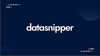 Introduction - DataSnipper