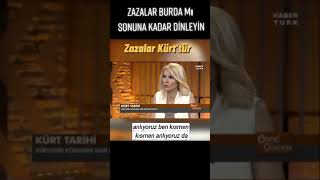 Zaza'lar kürt'tur zazalar burdamı