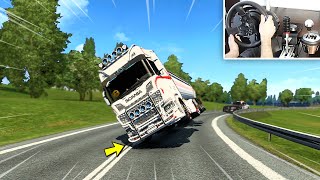 Funny Moments & Crashes! - Euro Truck Simulator 2