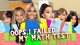 Celebrities FAILED their MATH TEST (Roblox)