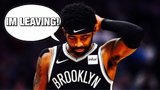 KYRIE IRVING DOES NOT DESERVE A MAX CONTRACT HERE'S WHY.....