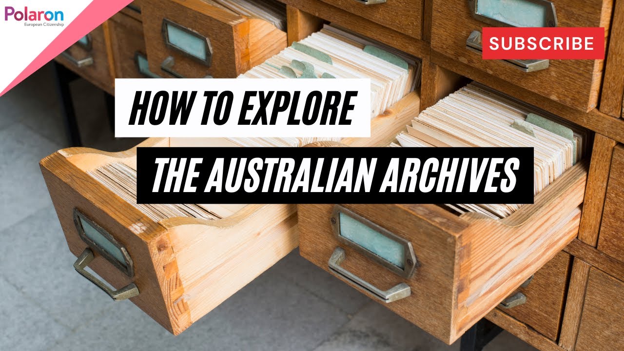 How To Explore The Australian Archives - YouTube