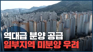 역대급 분양 물량, 미분양도 우려