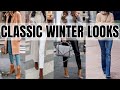 Classic Winter Outfit Ideas for Women Over 40 | Winter Looks That Will Never Go Out Of Style